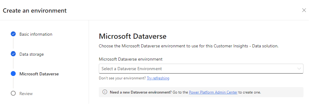 data sharing with Microsoft Dataverse auto-enabled for new environments.